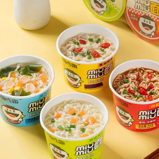 "Instant Noodles: Ready in Minutes, Assorted Flavors for On-the-Go Meals"